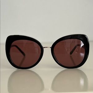Sunglasses Jimmy Fairly, Black with Gold
